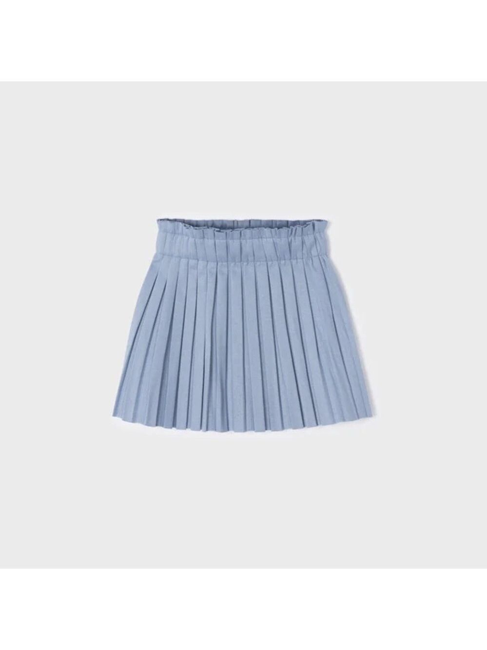 Size 6 Girls Mayoral Sky Blue Pleated Skirt